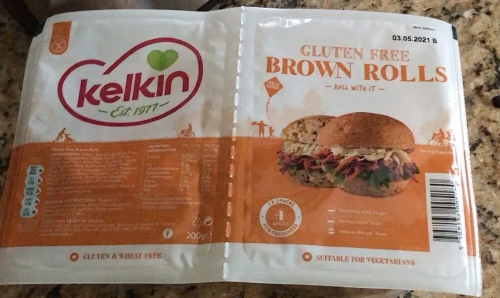 Gluten free brown rolls