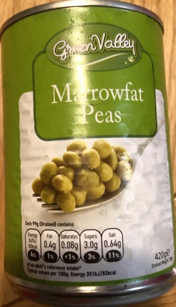 Marrowfat peas