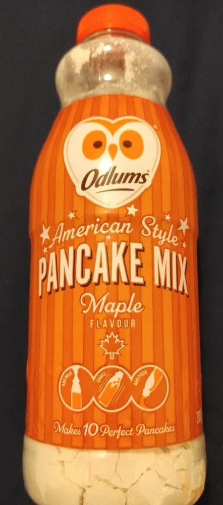 American style pancake mix maple flavour