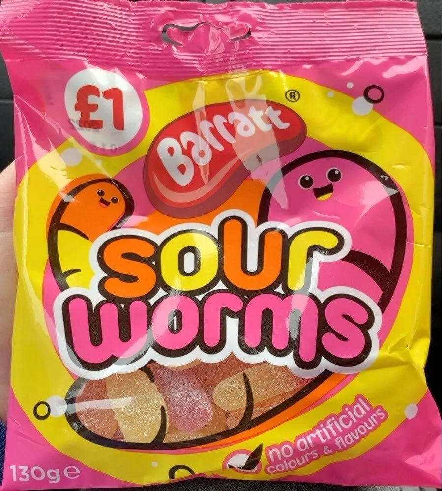 Sour worms