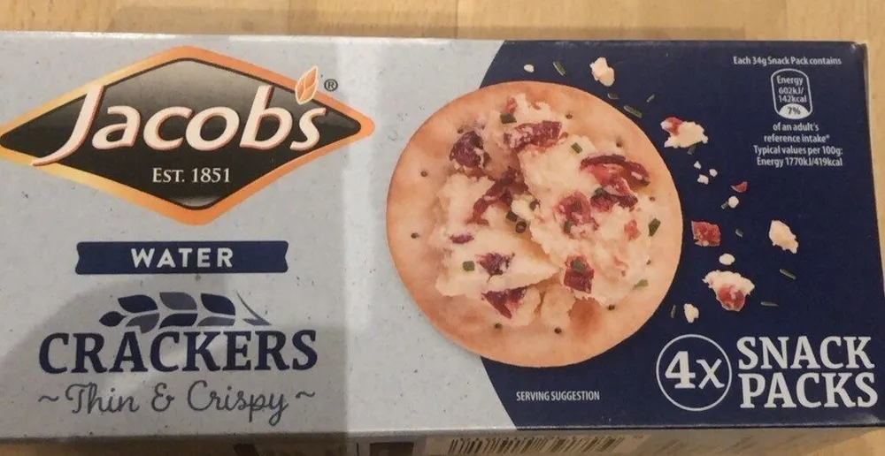 Water crackers
