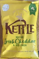 Irish cheddar and red onion