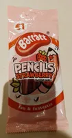 Pencils strawberry