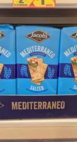 Mediterraneo Salted Thin Crispy Sourdough Crackers