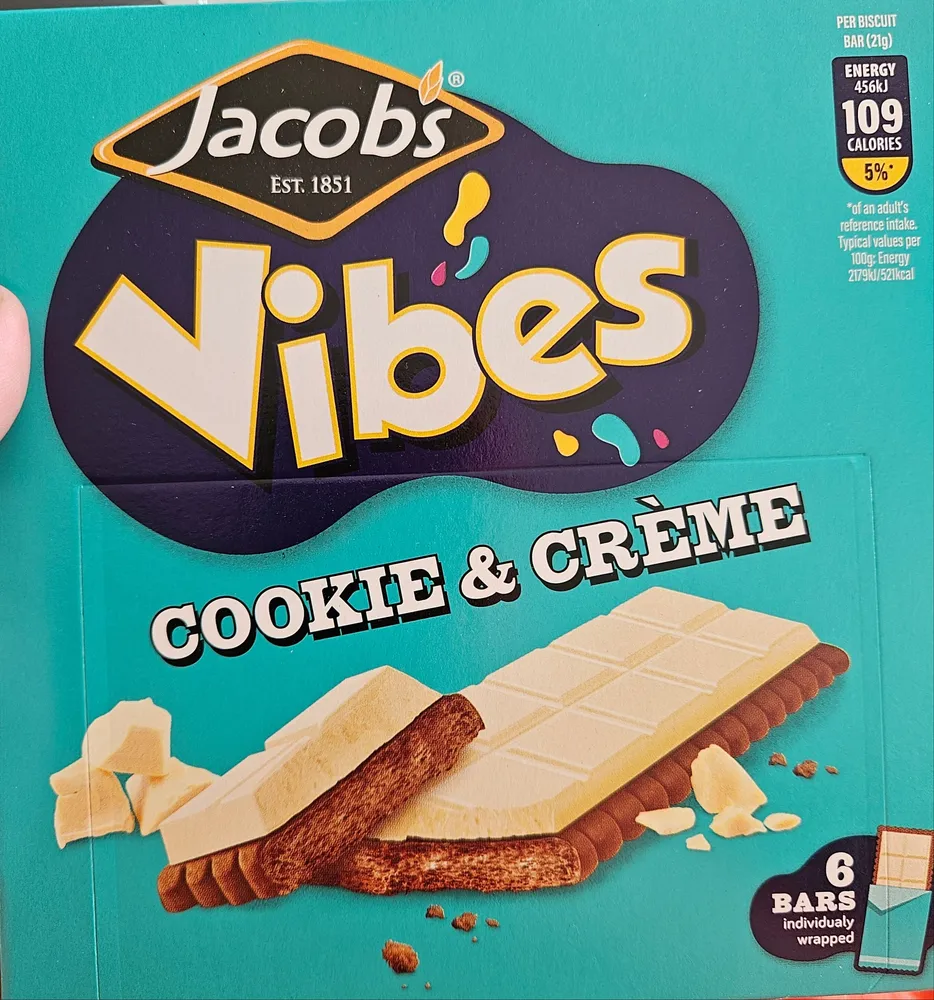 vibes Cookies and Creme