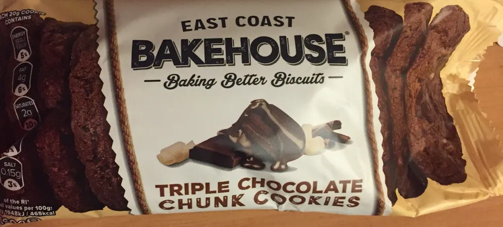 Triple Chocolate Chunk Cookies