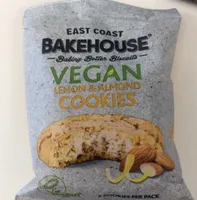 Vegan lemon and almond cookies