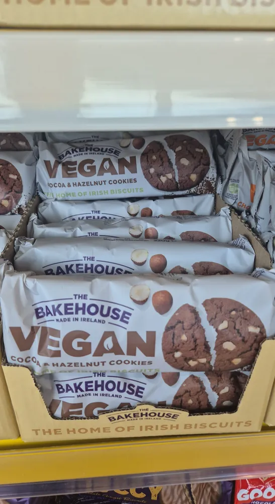 Vegan Cocoa & Hazelnut Cookies