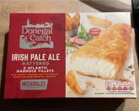 Irish pale ale battered haddock filets