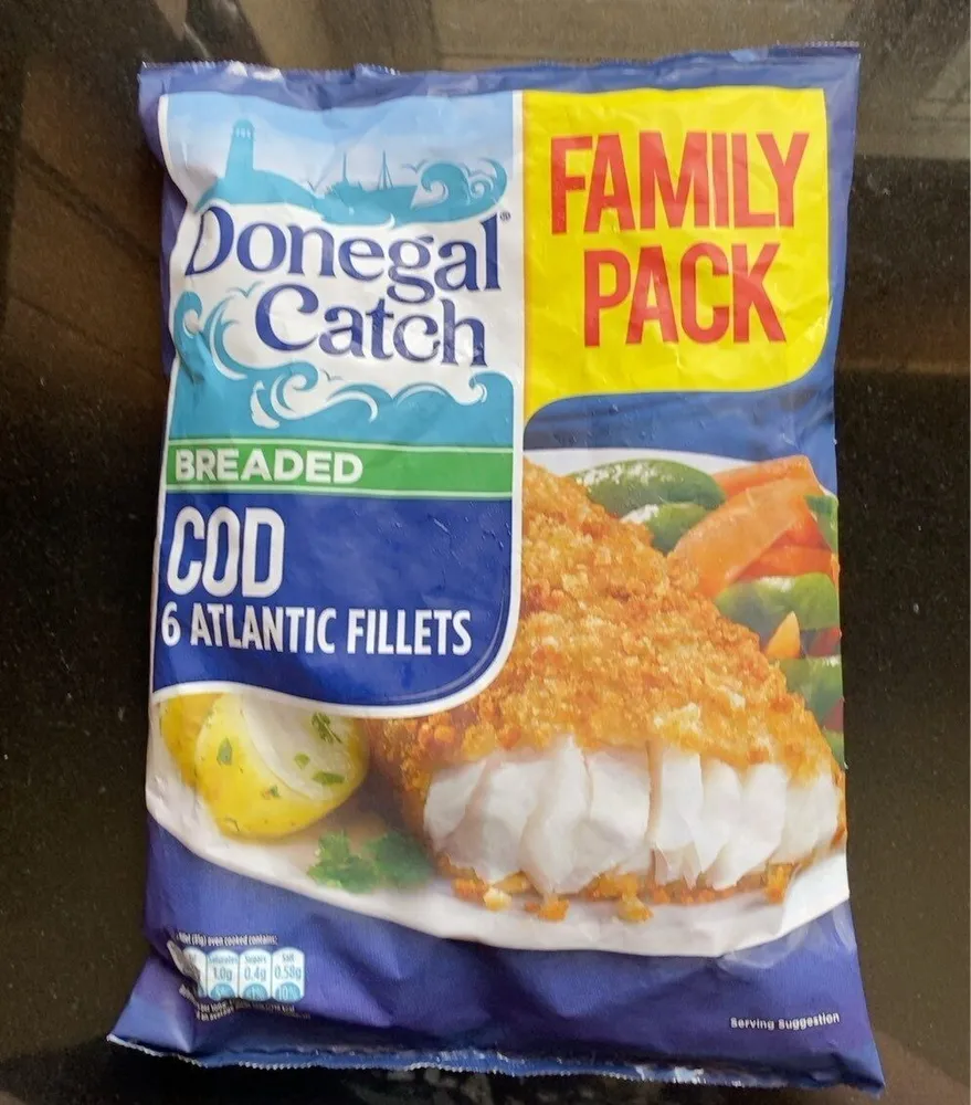 Breaded Cod Atlantic Fillets