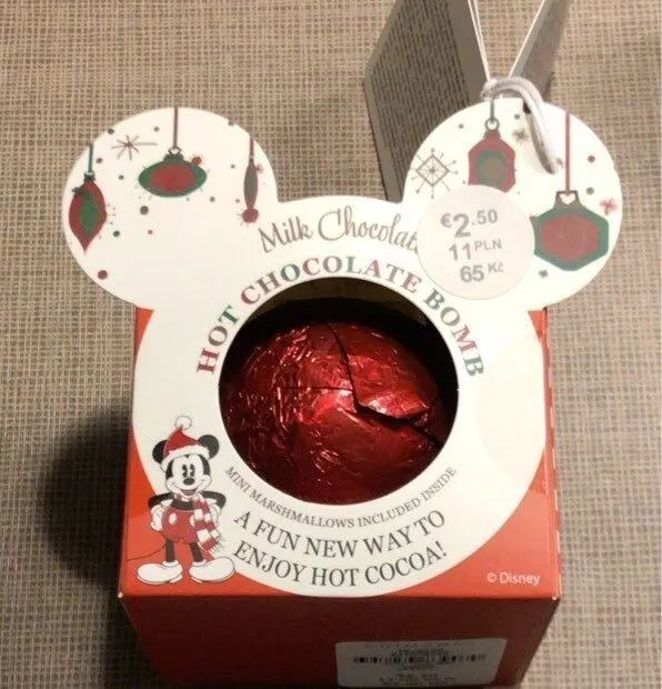 Milk chocolate coca bomb (red)