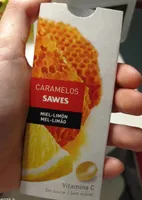 Caramelos de miel-limón