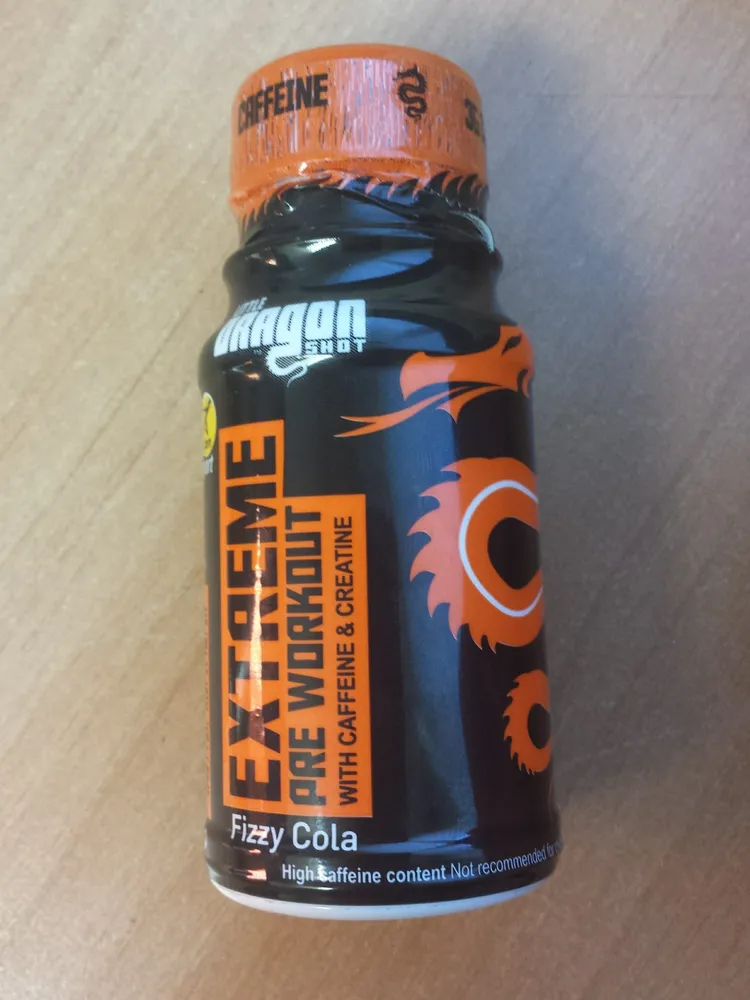 Extreme Pre Workout: Fizzy cola