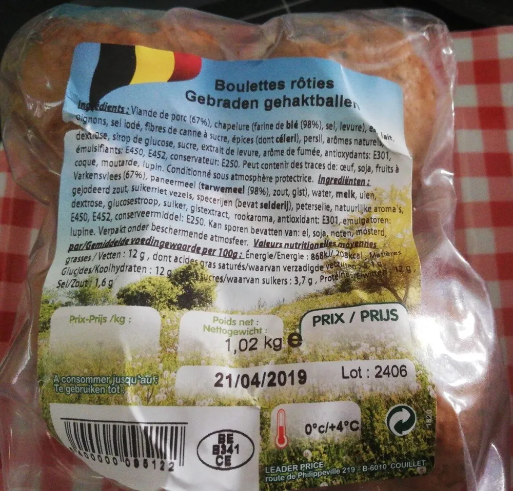 Boulettes rôties