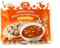 Carrefour Classic' Boulettes pour Potage à la Viande de Poulet