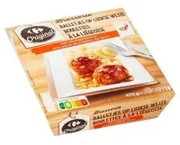 Carrefour Original Brasserie Boulettes à la Liégeoise avec Purée