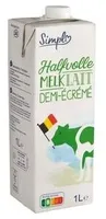 SIMPL Lait demi-écrémé