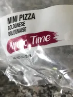 Mini pizza bolognaise