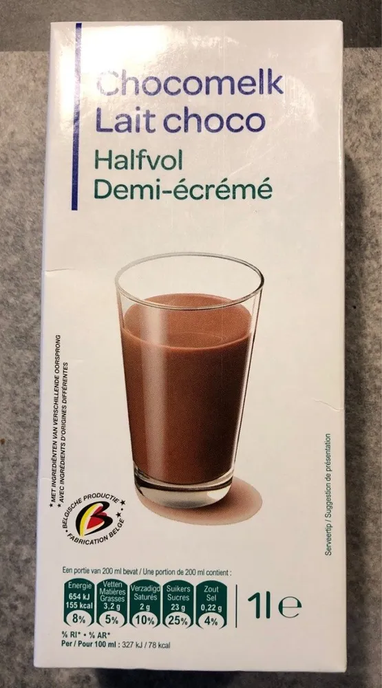 Chocomelk halfvol / Lait choco demi-écrémé
