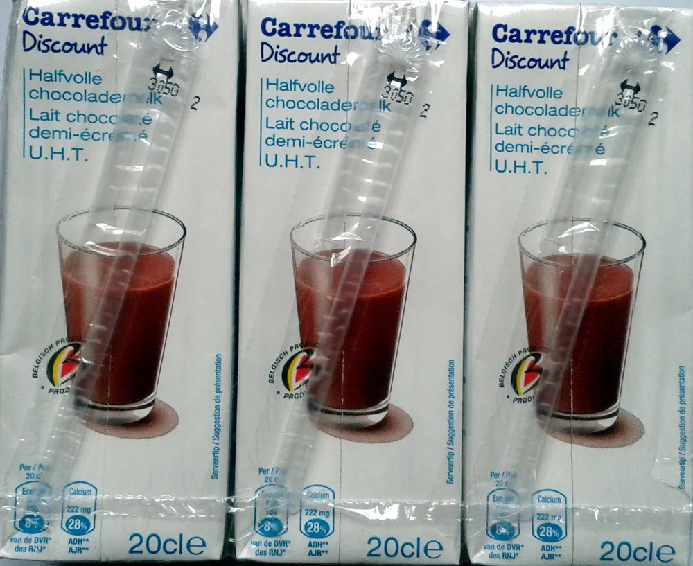 Lait chocolaté demi-écrémé