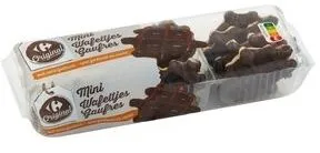 Mini Gaufres avec Fantaisie au Cacao