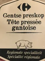 Tete pressée