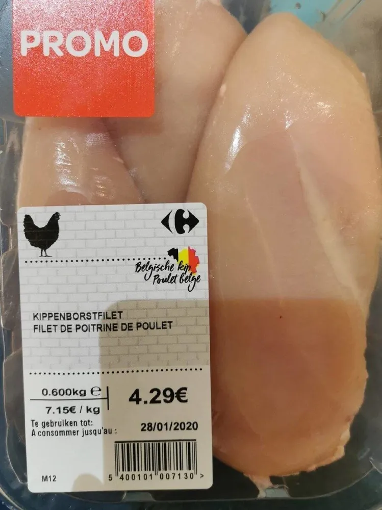 Filet de poitrine de poulet