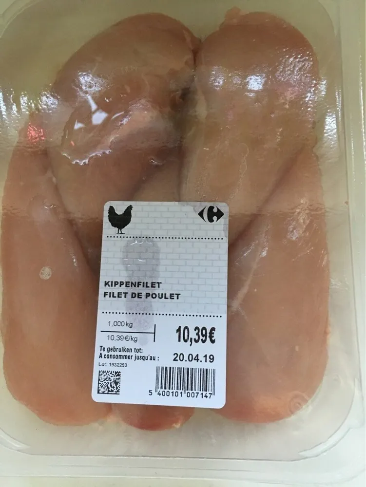 Filets de poulet