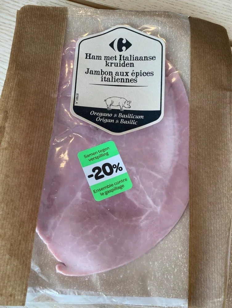 Jambon aux épices italiennes