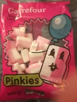 Carrefour Classic' Pinkies Confiseries Guimauves au Goût Vanille