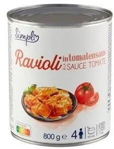 Simpl Ravioli à la Sauce Tomate