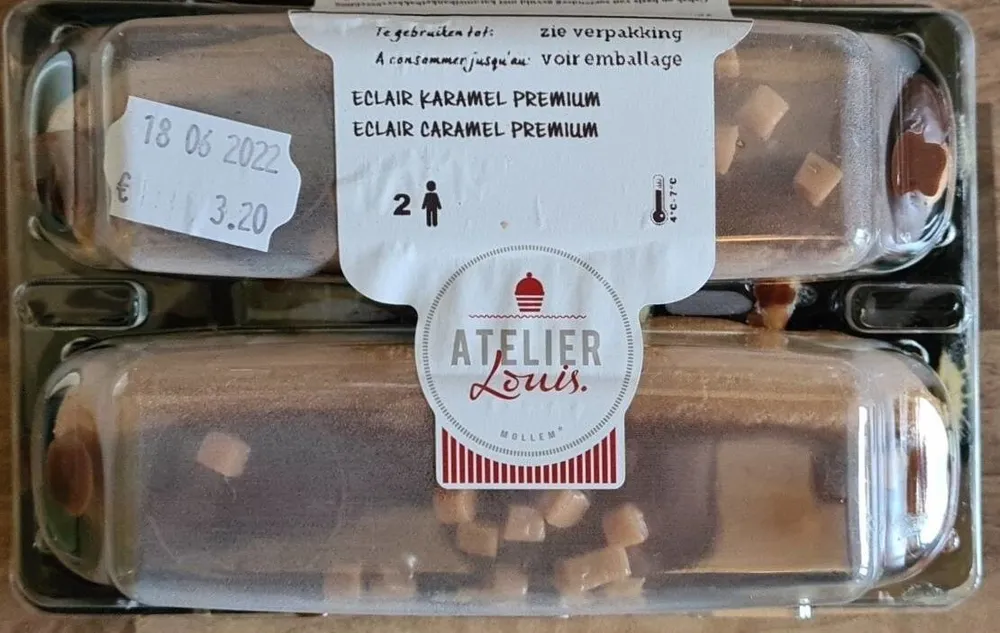 Éclairé caramel premium