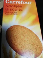Biscuits with cereals carrefour