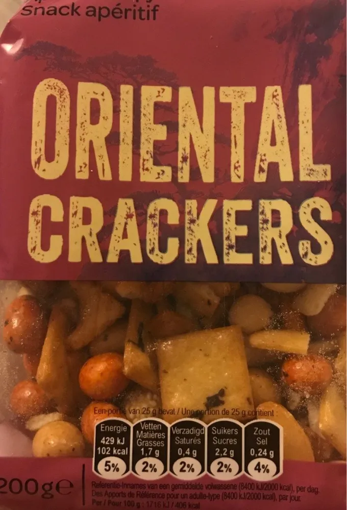 Carrefour Sensation Crackers Oriental Snack Apéritif