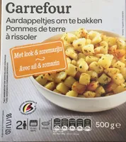 Carrefour Original Pommes de Terre à Rissoler avec Ail & Romarin