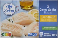 3 Cœurs de filet Cabillaud