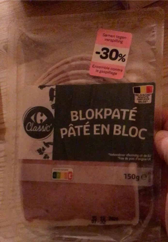 Pate en bloc