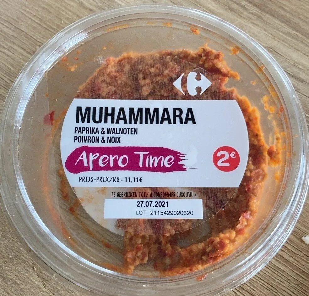 Carrefour Sensation Muhammara Poivron & Noix