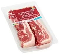 Carrefour Classic' Lard Salé Tranches Épaisses 4 Trances
