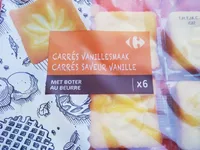 Carrés vanillesmaak