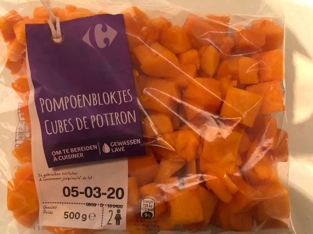 Carrefour Cubes de Potiron