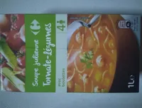 Soupe julienne tomate legume