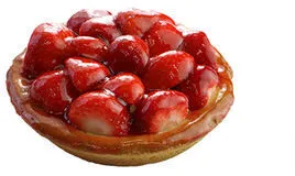 Tarte fraises 2p 13cm