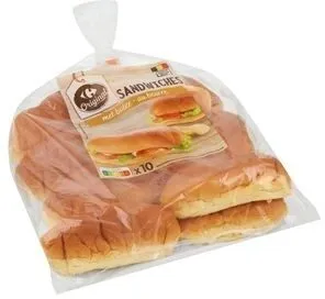 Carrefour Original Sandwiches au Beurre 10 Pièces