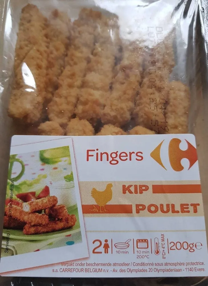 Fingers kip poulet
