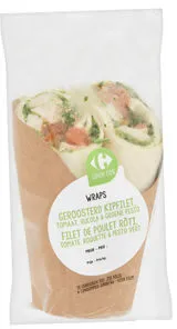 CAR Wraps pesto poulet 2PC