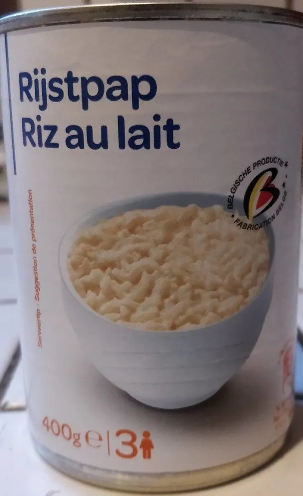 Rijstpap - riz au lait