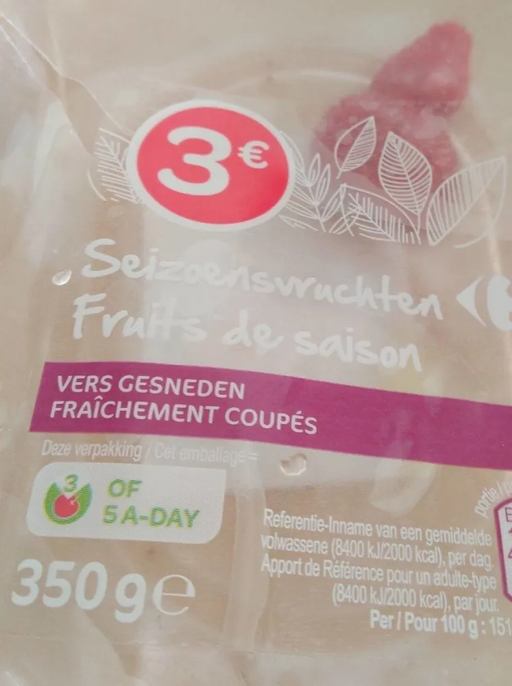 Fruits de saison Carrefour