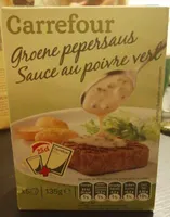 Sauce au poivre vert
