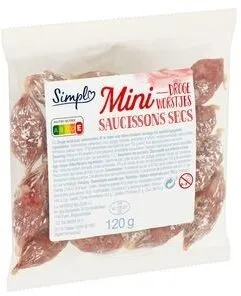SIMPL Mini saucissons secs